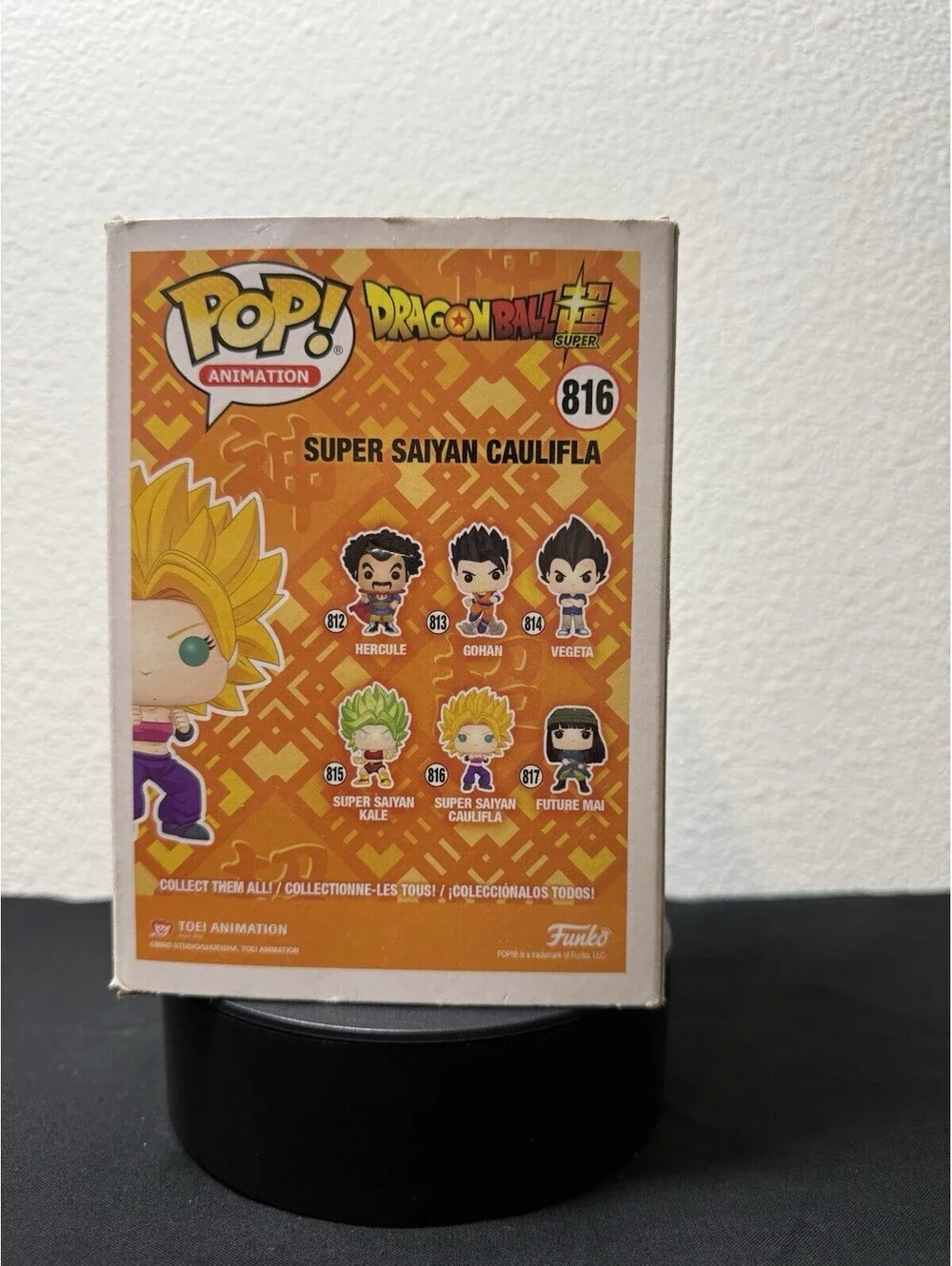 Funko Pop! Animation Dragon Ball Super Super Saiyan Caulifla 816 Vinyl Figure